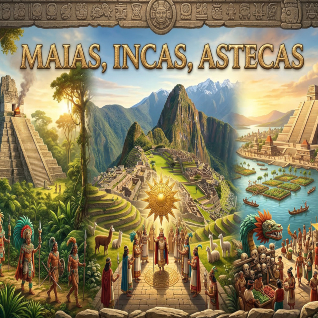 Maias, Incas e Astecas